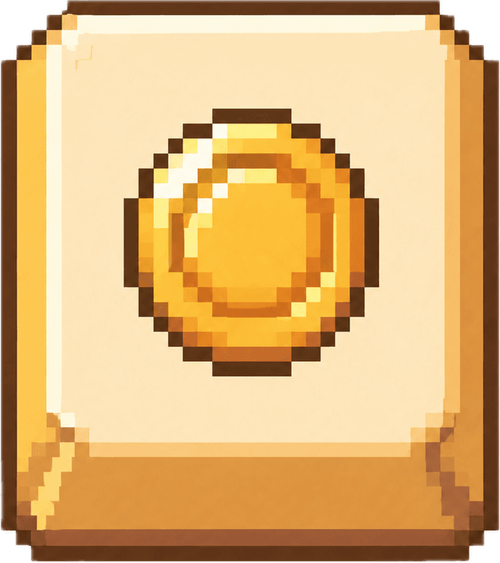 Coin icon card