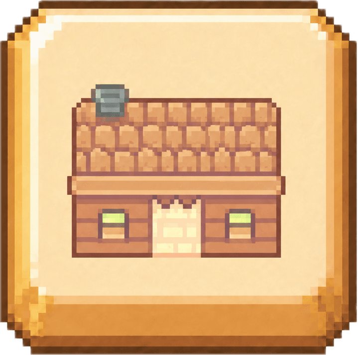 House icon card